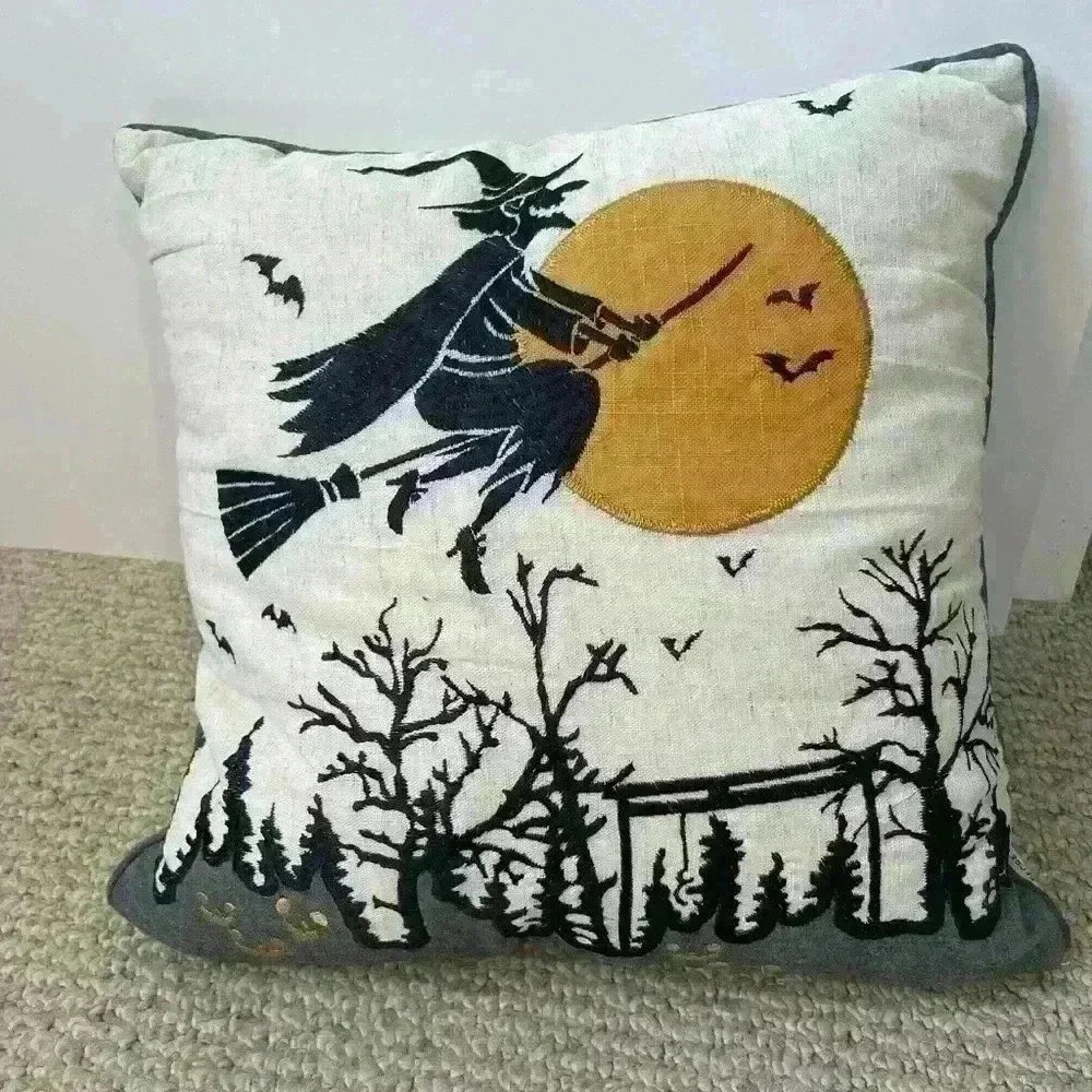 Witch Throw Pillow